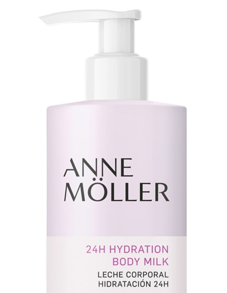 Leche hidratante corporal Anne Möller 24h con aceites naturales 400 ml