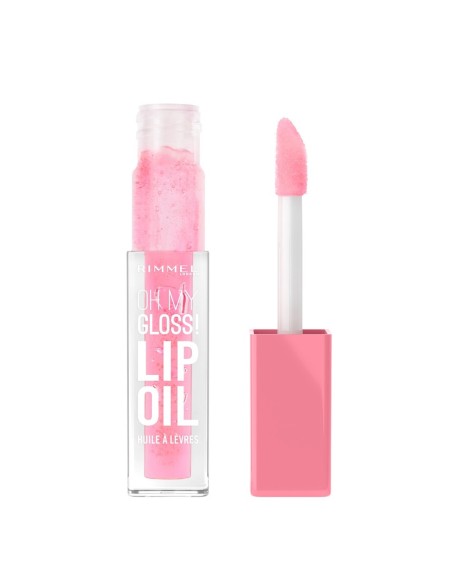 RIMMEL BRILLO DE LABIOS Y GLOSS OH MY GLOSS! LIP OIL 001 PINK FLUSH