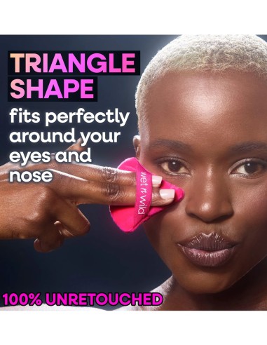 Esponja maquillaje Wet n Wild ideal para polvos compactos y sueltos