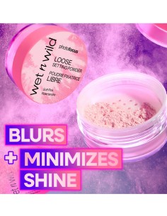 Polvos fijadores Wet n Wild tono Rosa Suave con acabado natural 2