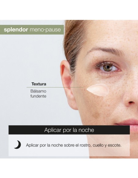 Crema de noche Splendor Meno  Nutrición y firmeza para piel madura