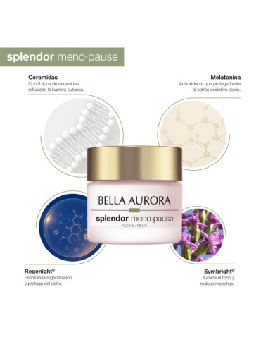 Bella Aurora Splendor Meno Mapuse Crema de Noche 50 ml  Regeneradora