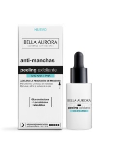Bella Aurora Peeling Exfoliante Antimanchas 30 ml  Renueva y unifica la piel