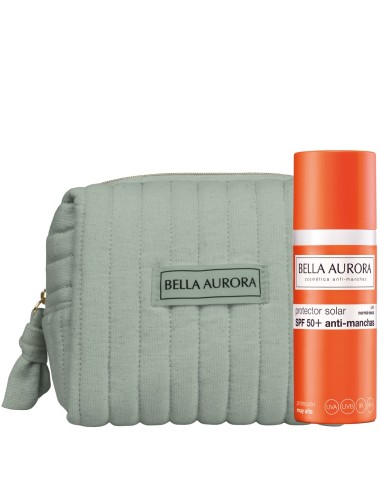 Protector solar Bella Aurora hidratante SPF50+ para piel seca con regalo