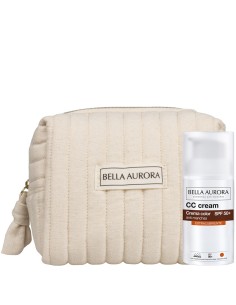 Bella Aurora CC Cream extracubriente SPF50+ con neceser de regalo 2