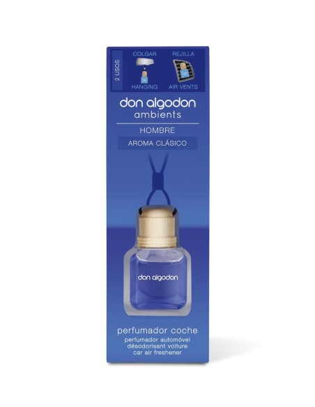 Ambientador de coche Don Algodón Hombre Clásico