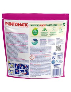 Puntomatic Cápsulas Lavadora Frescor 12 uds  limpieza profunda y perfume duradero 2