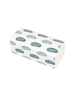 Toalla Z laminada 2 capas 21x22 cm plegado zig zag, caja 200 uds 2