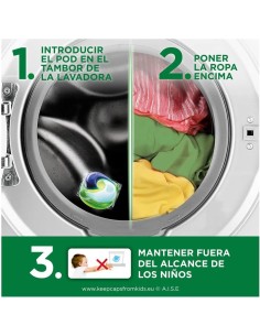 Cápsulas Ariel Lavadora 12 Sensaciones con perfume duradero y limpieza profunda 2