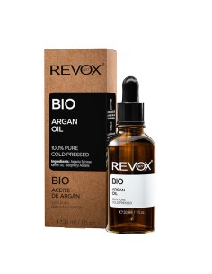 Revox Bio Argan Oil 100% 30 ml hidratante facial con aceite puro de argán