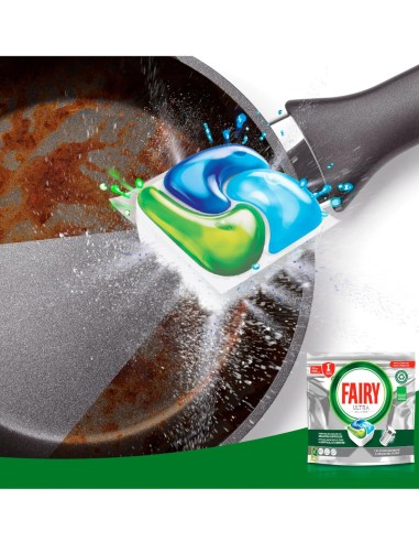 Fairy Cápsulas Lavavajillas Todo en 1 Original 24 uds