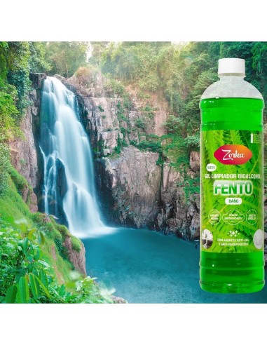 Limpiador de baños Zorka 1L: higiene, perfume duradero y secado rápido