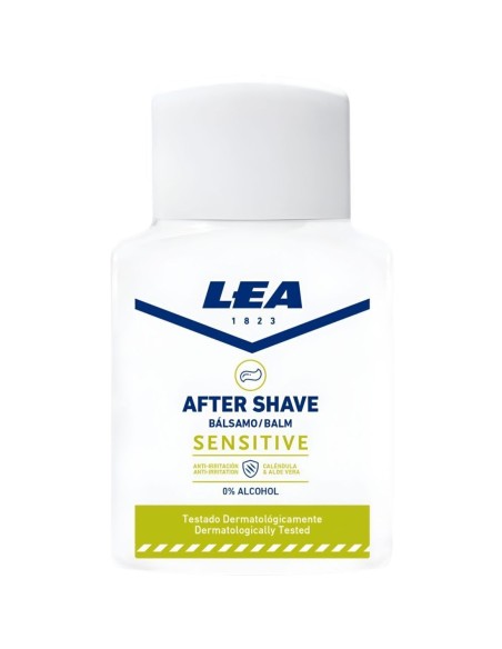 LEA Bálsamo de Afeitar Sensitive 125 ml con aloe vera para piel sensible

