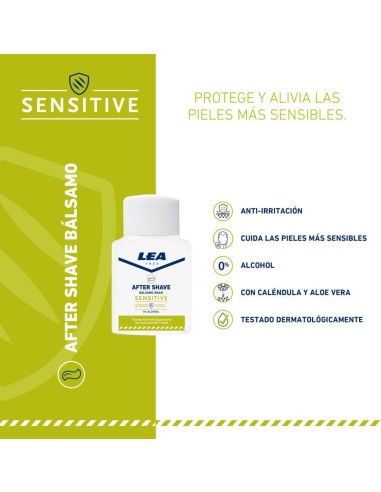 LEA Bálsamo Afeitar Sensitive 125 ml