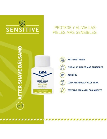 LEA Bálsamo Afeitar Sensitive 125 ml