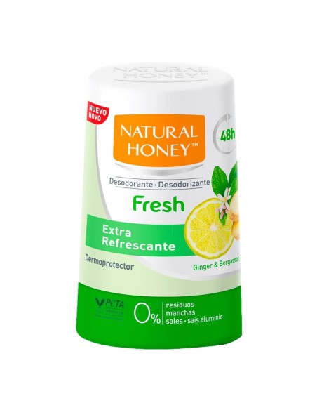 Natural Honey Desodorante Roll-On Fresh 50 ml con fragancia fresca y protección duradera