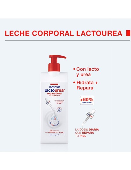 Lactovit Body Milk Reparadora con Lactourea, nutrición intensiva para tu piel