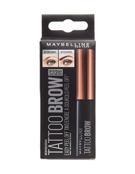 Maybelline Tattoo Medium Brown: tinte para cejas semipermanente de tono castaño medio