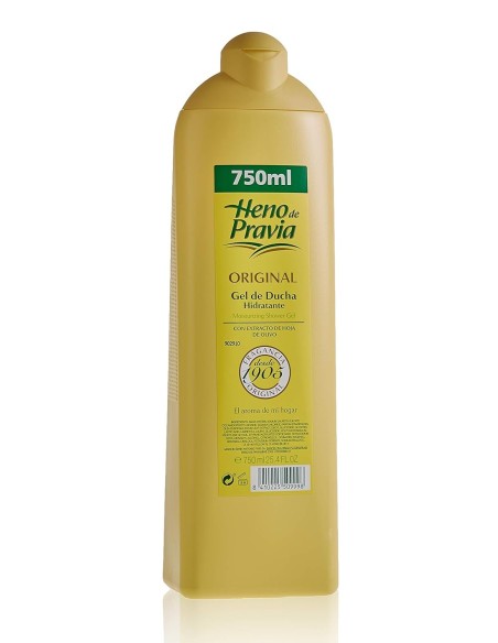Gel de baño Heno de Pravia 750 ml con aroma clásico y fórmula suave