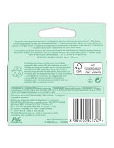 Recambios Gillette Venus Smooth Sensitive 4 uds para un afeitado suave 2