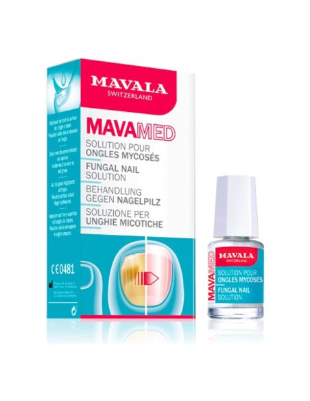 Mavala Mavamed 5 ml, tratamiento anti hongos para uñas de manos y pies