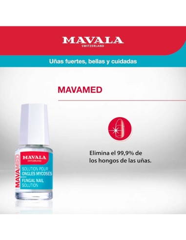 Solución antimicótica Mavala Mavamed para uñas afectadas por hongos