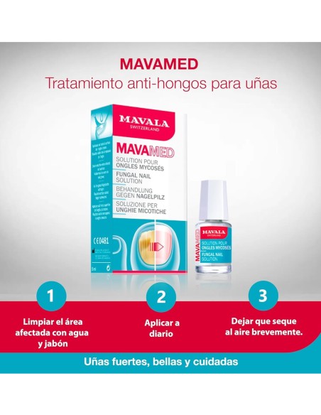 Mavamed de Mavala, tratamiento eficaz contra hongos en uñas en formato 5 ml

