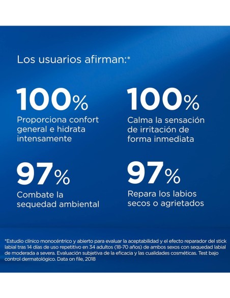 ISDIN Labial protector y reparador blanco en barra 4 g para uso diario