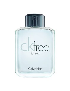 Frasco de Calvin Klein CK Free Eau de Toilette para hombre 100 ml con tapón azul oscuro
