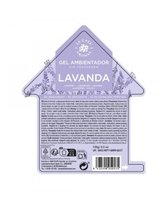 Casita Gel Ambientador Lavanda 100?g con aroma relajante para pequeños espacios

