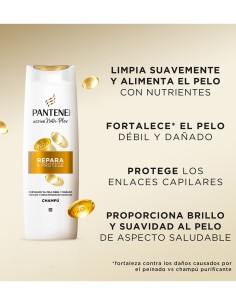 Champú Pantene Repara y Protege 90 ml, ideal para llevar de viaje 2