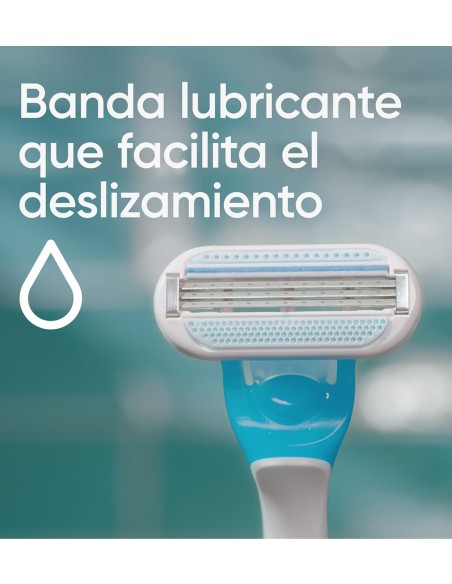 Pack Gillette Venus 3+1 uds, afeitado suave y preciso para mujer