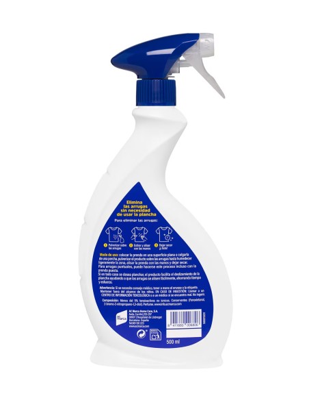 Norit No Más Plancha: Spray Anti-Arrugas para Ropa sin Planchar, 500 ml