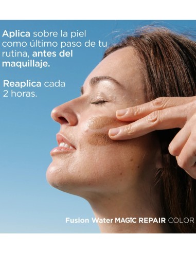 ISDIN Fusion Water Repair Color SPF?50 50?ml, compacto y multiirritación