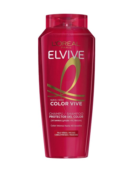 Champú Elvive Color Vive 400 ml para cabellos teñidos y con mechas