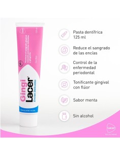 GingiLacer Pasta Dentífrica 2x125 ml para encías sensibles y sangrado 2