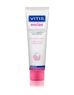 VITIS Pasta Dentífrica Encías 150?ml con CPC, pantenol y zinc para encías sanas y sin sangrado. 2