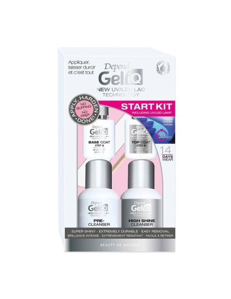 Depend Gel iQ Start Kit de Beter con lámpara UV/LED y esmaltes profesionales