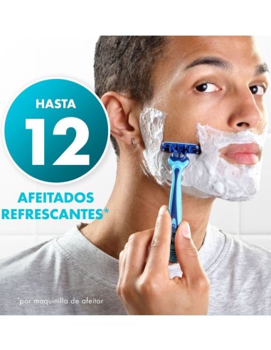 Gillette Sensor 3 Cool desechables triple hoja con mango antideslizante