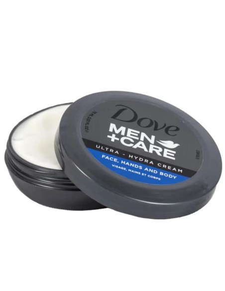 Dove Men+Care Hydra Crema Corporal 150 ml, hidratación ligera para el cuidado diario
