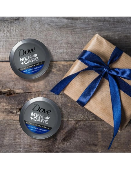 Dove Men Hydra cuidado corporal masculino en formato práctico de 150 ml
