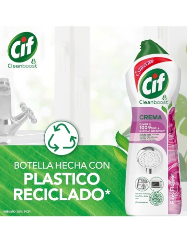 Cif Baños crema 650 ml para limpieza profunda de superficies sin rayar