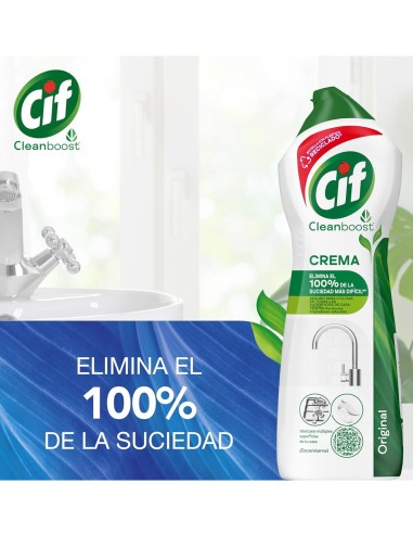 Cif Blanco 750 ml: limpieza profunda sin rayar en cocina y baño
