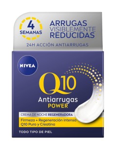 Nivea Q10 Noche Antiarrugas 50 ml | Regeneración nocturna