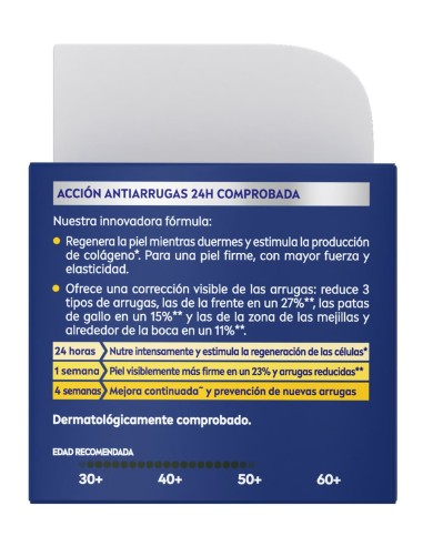 Nivea Q10 Noche Antiarrugas 50 ml | Regeneración nocturna