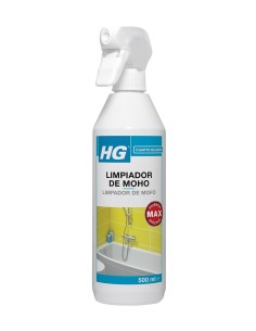 HG Limpiador de Moho en spray, eficaz contra manchas negras en baños, cocinas y juntas

