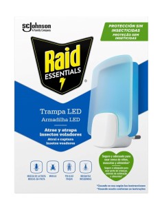 Raid Essentials Trampa LED Aparato Luz Azul + Recambio.