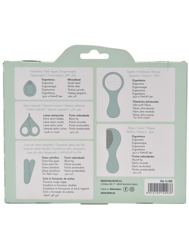 Set de higiene para bebé Beter Minicura, práctico y seguro para el día a día