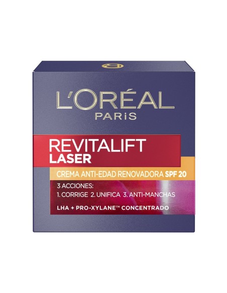 L'Oréal Revitalift Laser X3 Anti-Edad SPF20 50 ml.