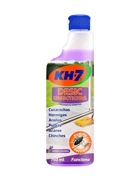 KH-7 Desic 750 ml, fregasuelos con protección contra insectos hasta 15 días.